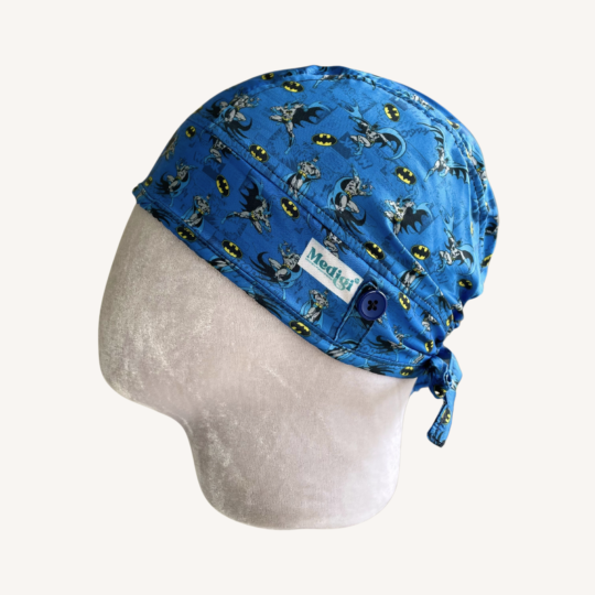 Gorro quirúrgico Batman blue