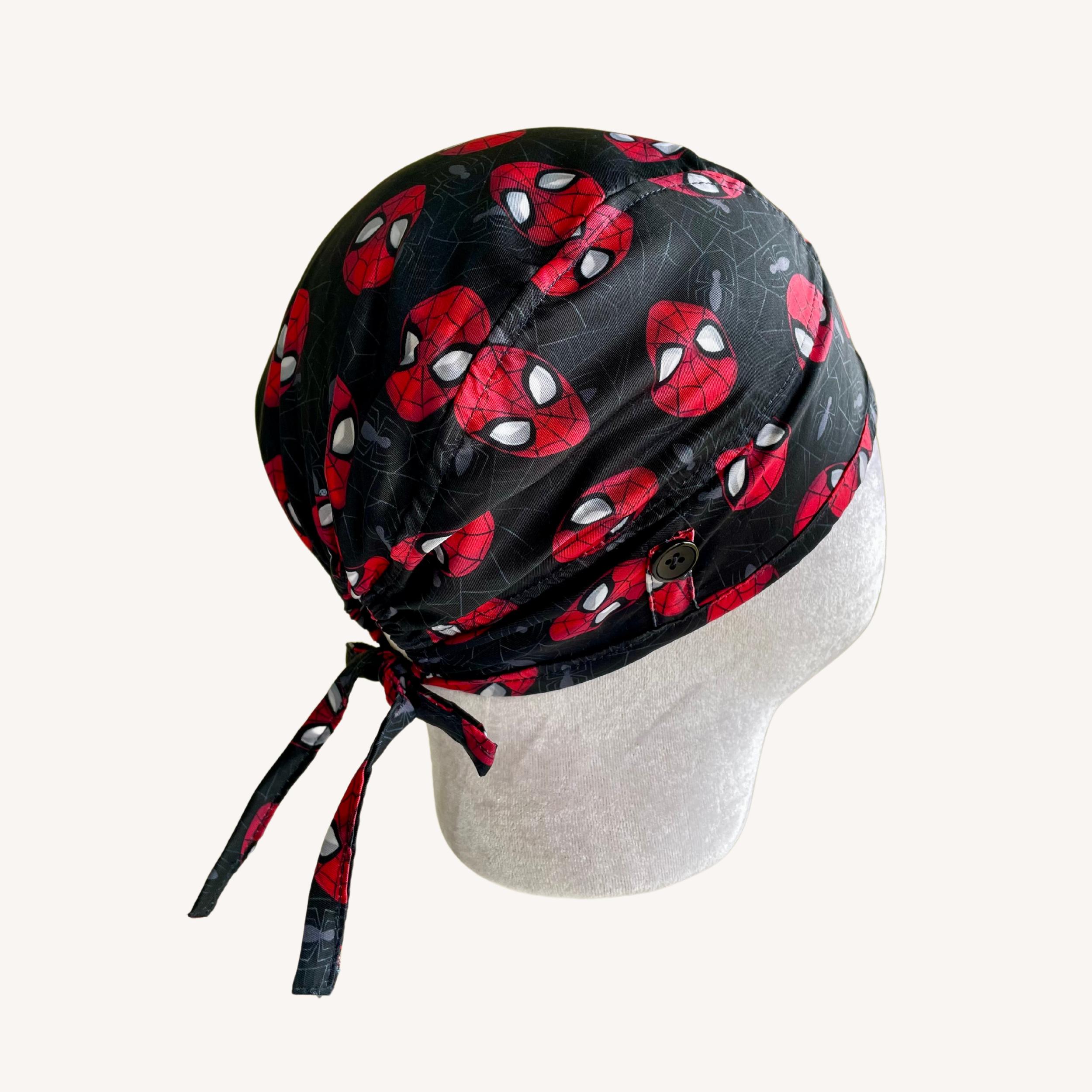 Gorro quirúrgico Spidey Black