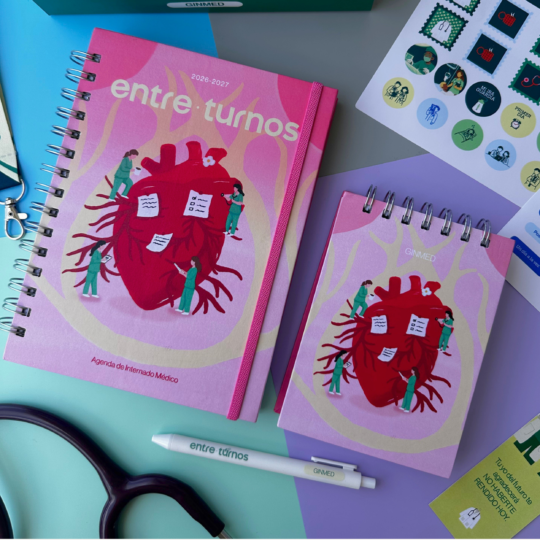 Agendas para Internado - Combo A5 + A6