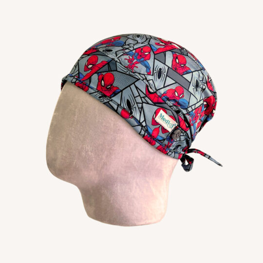 Gorro quirúrgico Spidey Gris