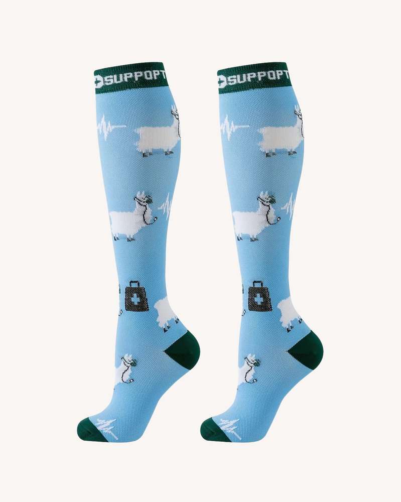 Medias de compresión L/XL - Llama med