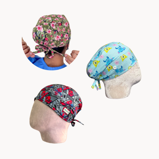 Combo x3 Gorros Quirurgicos